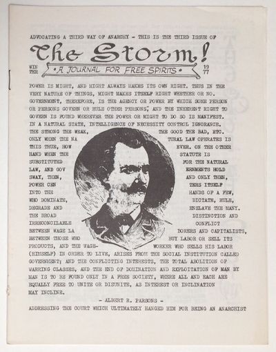 The Storm! A journal for free spirits. Issue 3 (Winter 1977)