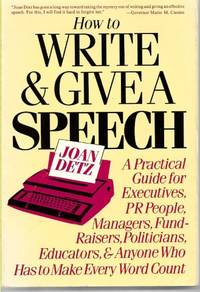 How To Write And Give a Speech