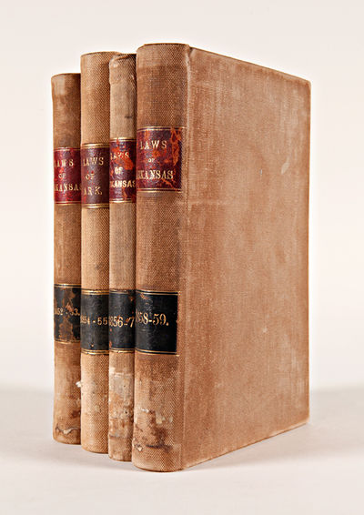 [CONSECUTIVE RUN OF MID-19th-CENTURY ARKANSAS STATE SESSION LAWS].