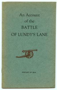 image of An Account of the Battle of Lundy's Lane Fought in 1814