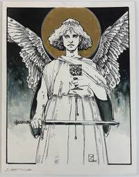 ORIGINAL PEN AND INK TITLED "I NEED TO SEE" [Signed]