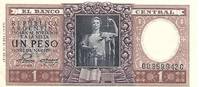 image of Argentina 1 Peso (1947) Pick 260 UNC Uncirculated