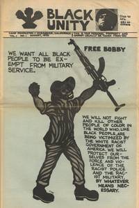 Black Unity (Vol. 1 No. 1, August 1970)
