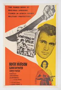 ORIGINAL "SOMETHING OF VALUE" MOVIE POSTER