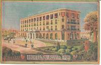 Hotel Du Roy Rene, Aix-en-Provence, France Postcard 1946 WWII Soldier&#039;s Mail de France -Unnamed Artist - February 2, 1946