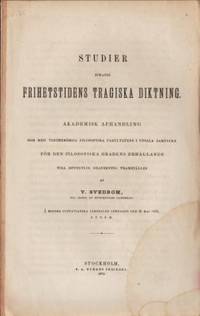 Studier rörande frihetstidens tragiska diktning.