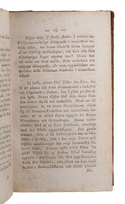 Minne af von Linné, fader och son. 2 parts. (photo 5)