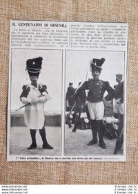 Ginevra 1914 Per i 100 anni ingresso Confederazione elvetica Vieux grenadiers