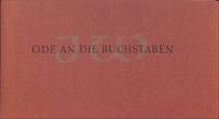 Ode an die Buchstaben.