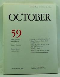 October 59: Art, Theory, Criticism, Politics (Winter 1992) by Copjec, Joan (Ed.); Krauss, Rosalind (ed.); Michelson, Annette (ed.); Deleuze, Gilles; Joselit, David; Casarino, Cesare; Kasher, Steven; Lant, Antonia - 1992