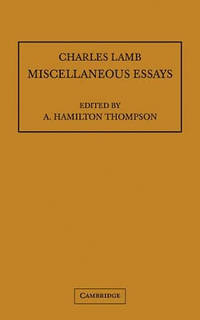 Miscellaneous Essays