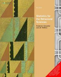 image of Statistics for the Behavioral Sciences