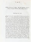 Account of a Comet; In Philosophical Transactions the Royal Society of London, vol. 71