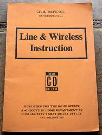 image of CIVIL DEFENCE HANDBOOK No.1 Line & Wireless Instruction