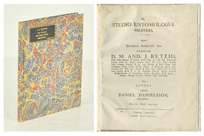 De studio entomologiæ meletema. A.a.