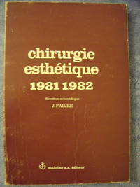 cover of Chirurgie Esthetique 1981-1982