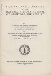 "A review of the Philippine lizards of the genus Lygosoma (Leiolopisma)" and "The generic status and subfamily relationships of the colubrid snakes of the genus Sinynophis in Madagascar"