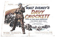 cover of Davy Crockett Original U.S. One Sheet Poster 1955