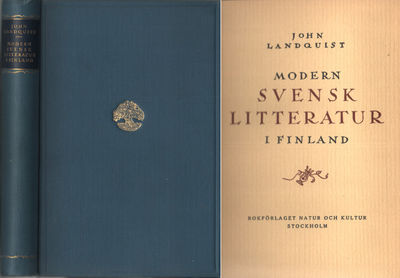 MODERN SVENSK LITTERATUR I FINLAND.