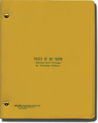 cover of Pieces of My Youth: Selected Early Writings (Original manuscript for an unpublished collection)
