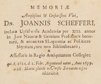 Memoriæ amplissimi & consultisimi viri d. Joannis…