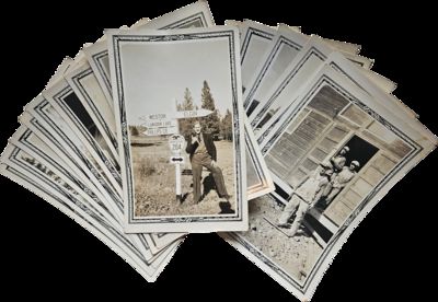 Seventeen Photographs Taken by a CCC’er, Likely at Camp Elgin, Oregon
