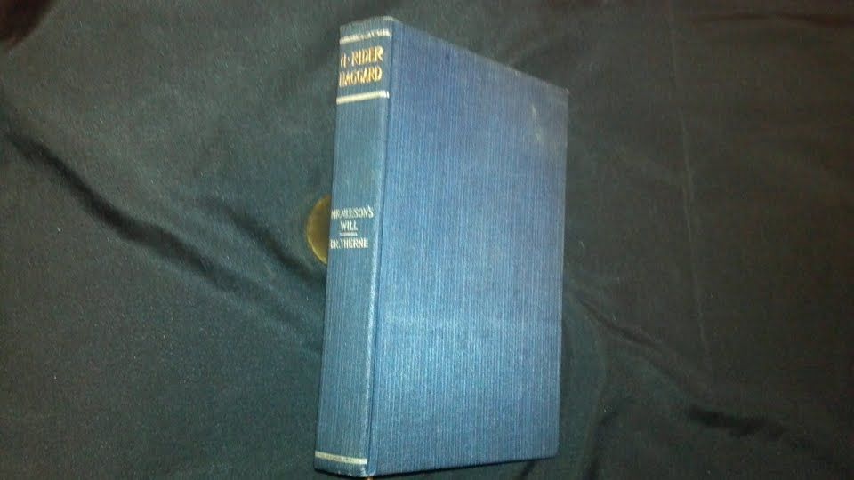 Mr Meeson S Will A Novel Doctor Therne By H Rider