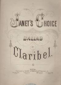 cover of JANET'S CHOICE, Ballad.