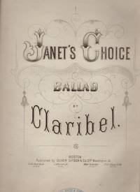 JANET&#039;S CHOICE, Ballad. de Claribel