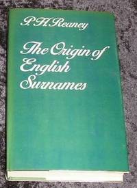 image of The Origin of English Surnames