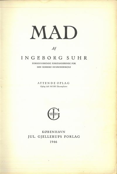 Mad. Af (..). Forhenværende forstanderinde for…