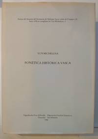 FonÃ©tica HistÃ³rica Vasca by Michelena, Luis - 1990