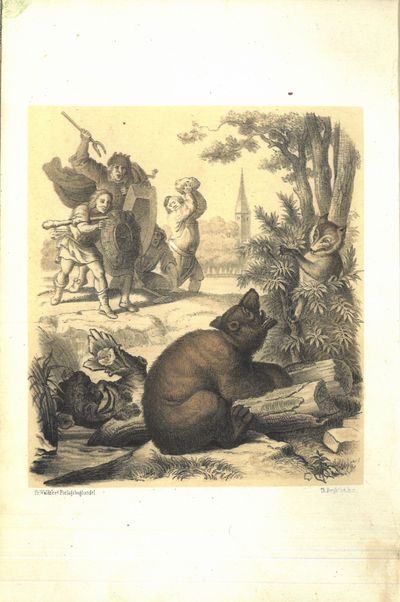 Mikkel Ræv. En episk Fortælling efter Reinike Voss af (...). Fjerde Udgave. Med Lithographier. (photo 2)