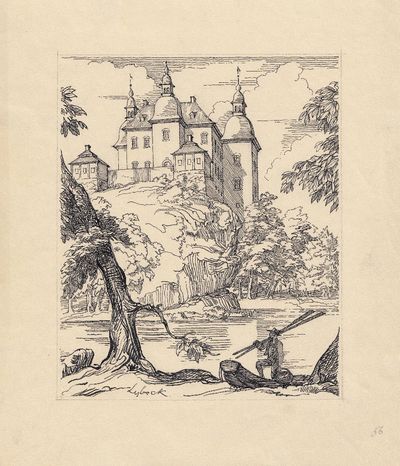 Eknäs friherreborg. [Ekenäs slott.]