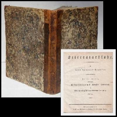 LITTERATURBLADE. Første Hefte, indeholdende…