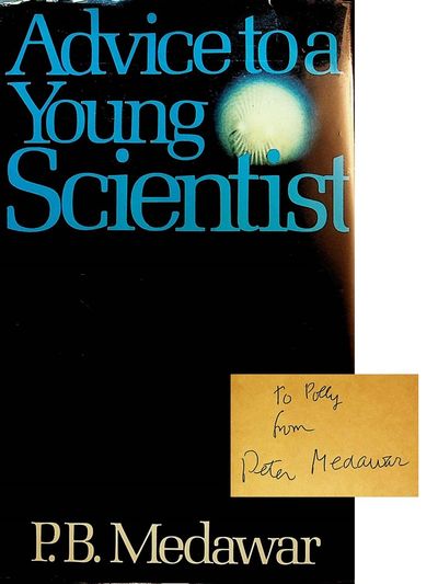 SIGNED BY NOBEL LAUREATE. Advice to a Young Scientist