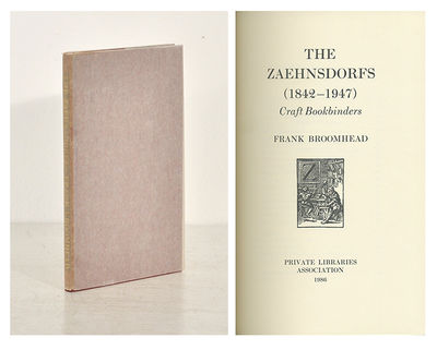 The Zaehnsdorfs (1842-1947) craft bookbinders.