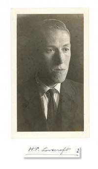 Original photograph of H. P. Lovecraft, signed