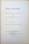 Dental microscopy. Dedication copy with signed photo