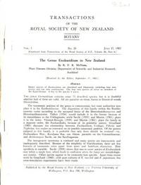The Genus Exobasidium in New Zealand.