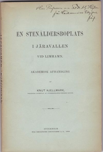 En stenåldersboplats i Järavallen vid Limhamn.