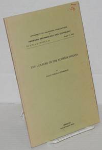 The culture of the LuiseÃ±o Indians by Sparkman, Philip Stedman - 1971