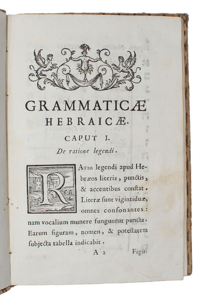 Grammatica Hebraica brevi et nova methodo concinnata. (photo 3)