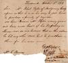 [Manuscript Document Confirming Montgomery County Resident Robert Lyles Not "Trafficking in Slaves," Just Simply a Slave Owner Himself]