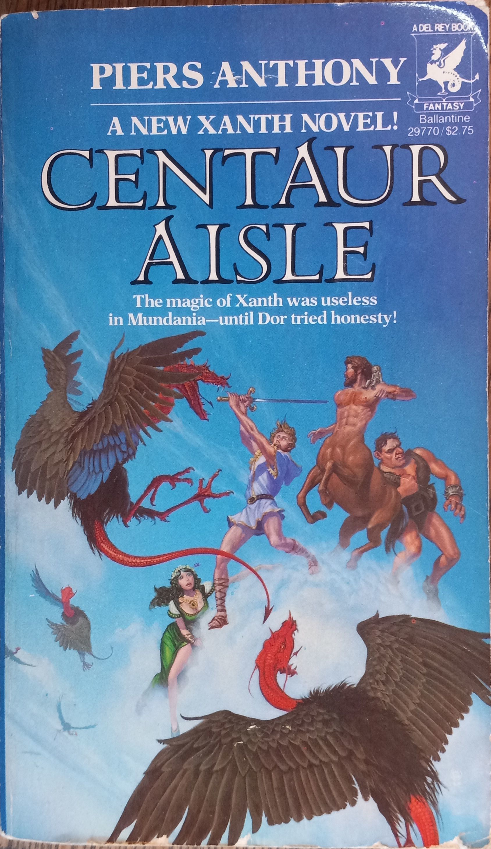 Xanth Map Centaur Aisle (The Magic of Xanth) by Anthony, Piers | 1982 | Del Rey ...