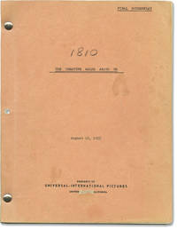 image of The Creature Walks Among Us (Original screenplay for the 1956 film, script supervisor's copy)