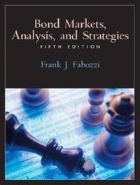 Bond Markets : Analysis and Strategies