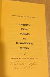 cover of Twenty Five Poems