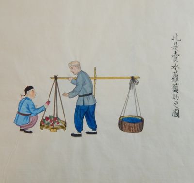 Album of Chinese Trades by Zhou Qiliang, Son of Zhou Peichun