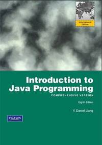 Introduction to Java Programming, Comprehensive: International Edition